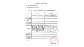 標(biāo)題：綠華生態(tài)核準(zhǔn)變更登記通知書(shū)
瀏覽次數(shù)：2271
發(fā)表時(shí)間：2019-10-26